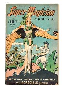 SUPER MAGICIAN VOL 4 #11 STREET & SMITH COMICS 1946 - Picture 1 of 2