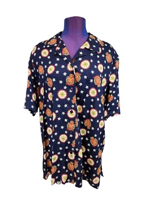 Vintage Pendleton Nautical Sailor Button Down Short Sleeve Shirt Size 14W A74 - Image 1 of 4