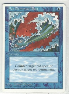 Magic the Gathering Blue Elemental Blast 4th Edition x1 MTG Free Shipping! - Picture 1 of 1