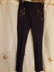 CI SONO Women's Stretch Exercise Style Pants Size M-Black Cotton/Rayon/Spandex - Picture 1 of 13