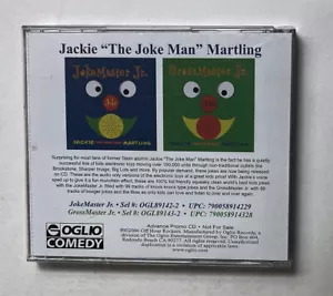 Jackie Joke Man Martling Jokemaster Jr. + Grossmaster Promo Sampler CD 98 Tracks - Picture 1 of 2