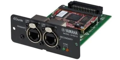 Yamaha NY64-D I/O Dante Digital Interface Expansion Card Japan NY64D 48kHz/24bit - Image 1 of 2