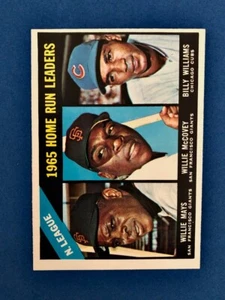 1966 Topps #217 Home Run Leader EX-MT! SET BREAK SCHÖN! **SMS KARTEN** - Bild 1 von 2