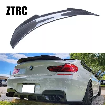 Carbon Fiber Trunk Wing Spoiler For BMW F06 Gran Coupe/F13 Coupe/M6 2011-2019 - Image 1 of 4