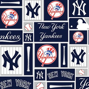 MLB New York Yankees 60 Wide Fabric Traditions ~By The Yard - Picture 1 of 1