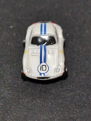 Vintage Micro Machines Jaguar E-Type Lightweight Coupe Racing 10 White XKE  - Image 1 of 4