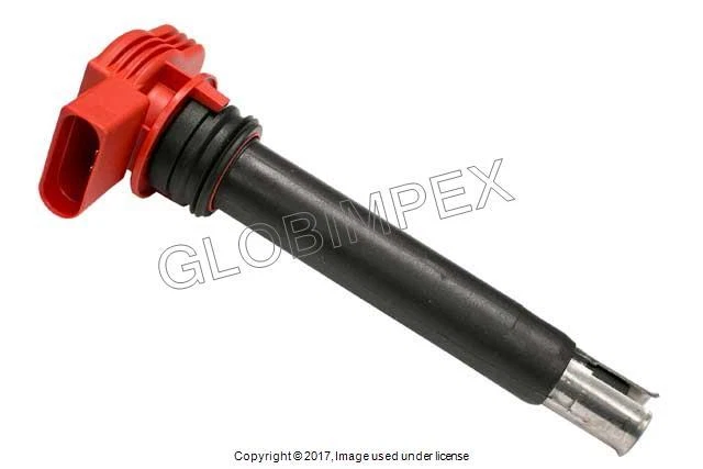 For AUDI VOLKSWAGEN (2005-2015) Ignition Coil - With Spark Plug Connector BOSCH - Image 1 of 1