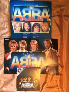 ABBA „Os Grandes Sucessos“ Lp Sao Paulo Brasil Promo, Single & Poster - Bild 1 von 4