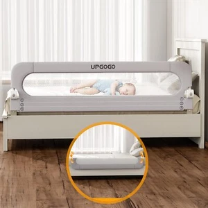 Folding Bed Rail for Toddlers, Rail Guard with Reinforced Safety - Picture 1 of 7