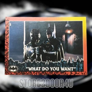 1992 Topps Batman Returns Trading Card #50 - What Do You Want - Picture 1 of 2