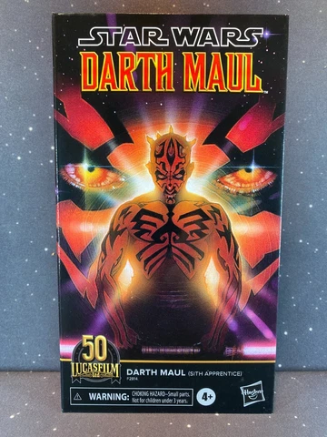 2022 Star Wars Black Series Exclusive 6" Darth Maul (Sith Apprentice) Cover
