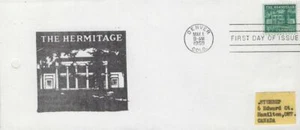 1059 4 1/2c THE HERMITAGE COIL - Meter Digest sent to Canada - Picture 1 of 1