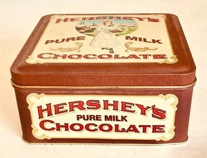 Hershey's Pure Milk Chocolate Collectible Tin - Picture 1 of 3