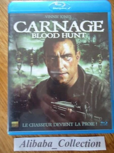 BLURAY BLU-RAY ** CARNAGE BLOOD HUNT ** Traque CHASSE PROIE VINNIE JONES - Picture 1 of 2