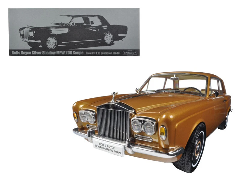 Rolls Royce Silver Shadow Bronze 1968 1/18 coche modelo diecast de Paragon Foto 1 de 1