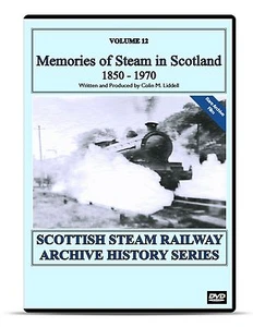 DVD Memories of Steam in Scotland - Classic steam trains rail and railway DVD - Picture 1 of 9
