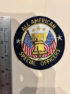 All American Special Officers Patch - Picture 1 of 2