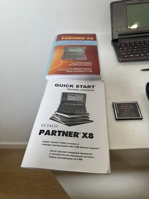 Ectaco Partner X8 English Russian Translator & Language Learning System and Case - Image 1 of 4