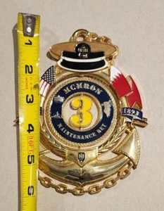 MCMRON Maintenence Det Cpo Challenge Coin Huge! - Picture 1 of 2