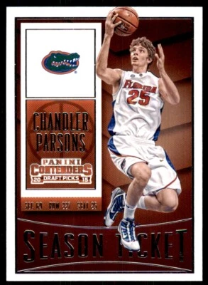 Selecciones de draft Panini Contenders 2015-16. Tarjetas de baloncesto Chandler Parsons #16 Foto 1 de 2