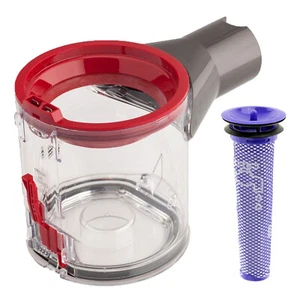 Cestino antipolvere + filtro motore bastone per aspirapolvere Dyson V8 V7 Animal Total - Foto 1 di 9
