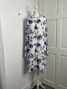 BNWT Box 2 Floral Hayley Shirt Dress U.K. 22/24 Button Front Party Dress - Picture 1 of 6