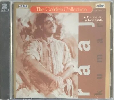 The Golden Collection A Tribute To Raaj Kumar - RARE RPG Bollywood CD 2 Disc Set Foto 1 de 2
