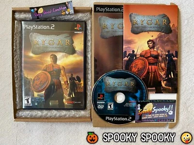 Rygar PS2 - NTSC-U/C USA VGC CIB with Reg & Lenticular Art Card - Tracked - Image 1 of 4