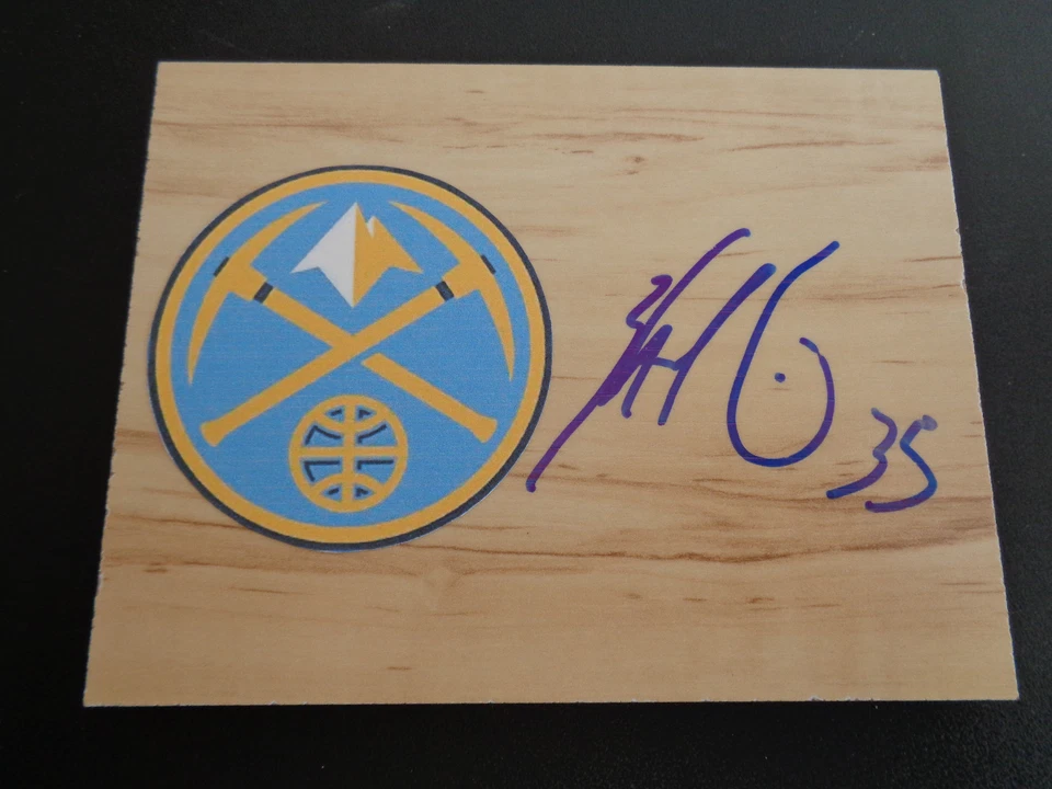 KENNETH FARIED "MANIMAL" Firmado NUGGETS Baldosas Baloncesto NBA ENVÍO GRATUITO Foto 1 de 1