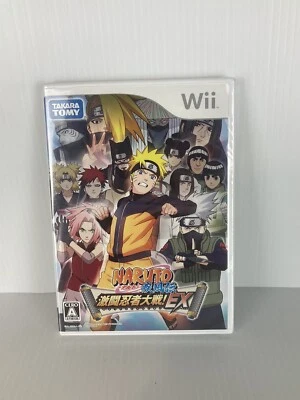Naruto Shippuuden Gekitou Ninja Taisen EX Nintendo Wii NTSC-J Japanese ver NEW - Image 1 of 3
