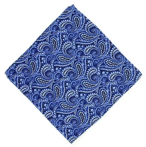 Michelsons UK - All Over Paisley Silk Handkerchiefs - Picture 1 of 11