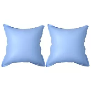 Juego de 2 almohadas de piscina vidaXL azul PVC de 43,3 pulgadas x 43,3 pulgadas - Imagen 1 de 6