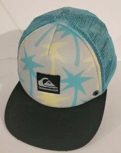 VINTAGE QUIKSILVER FOAM BACK SNAPBACK ADJUSTABLE TRUCKER HAT CAP  * Please Read  - Picture 1 of 6