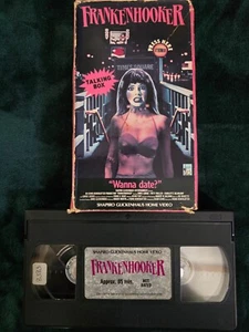 Frankenhooker WORKING TALKING Big Box VHS Rare Cult Slasher Horror Gore Splatter - Picture 1 of 9