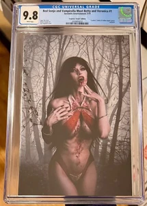 Red Sonja And Vampirella Meet Betty And Veronica #1 CGC 9.8 Ferguson Virgin - Picture 1 of 5