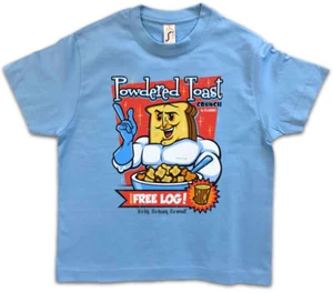 POWDERED TOAST MEN Kids Boys T-Shirt Ren TV Series & Stimpy and - Picture 1 of 1