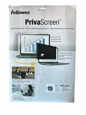 Fellows Priva Screen 14-inch Blackout Privacy Filter Brand New And Sealed - Image 1 of 2