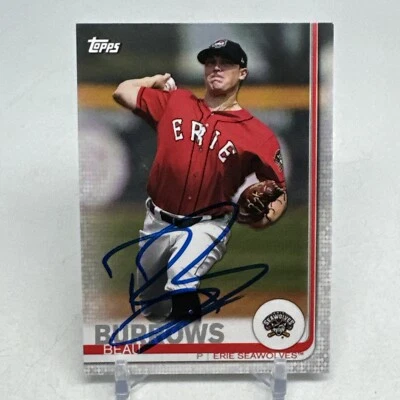 2019 Topps Pro Debut Base #110 Beau Burrows Philadelphia Phillies SIGNED - Image 1 of 2