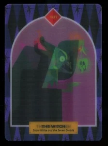 Disneyland Chiave Magica Regina Cattiva / Strega carta lenticolare - Foto 1 di 2