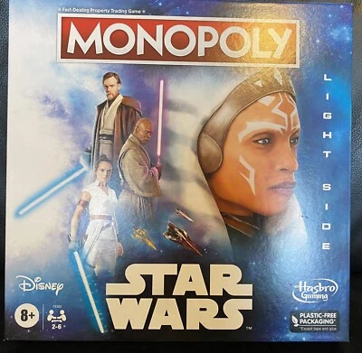 Monopoly Star Wars Light Side Edition Board Game ~ Hasbro ~ Parker Brothers - Image 1 of 4