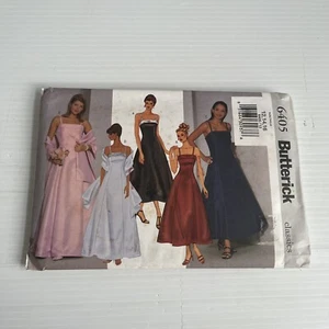 Butterick Sewing Pattern 6405 Sizes 12-14-16 Uncut NOS Classic Evening Dress - Picture 1 of 5