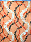 3.1 yds 44"W Spring Summer Spiral Hawaiian Leis Shirt Skirt Polycotton Fabric