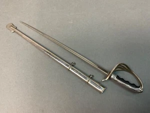Vintage US Calvary Civil War Style Officers Sword Saber Letter Opener 10” long - Picture 1 of 11