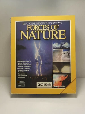 National Geographic Forces of Nature PC CD Storms Volcanoes - Image 1 of 4