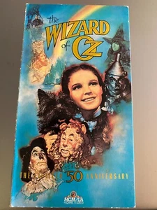 The Wizard of Oz - The 50th Anniversary (VHS, Movie made in 1939, VHS from 1989) - Picture 1 of 2
