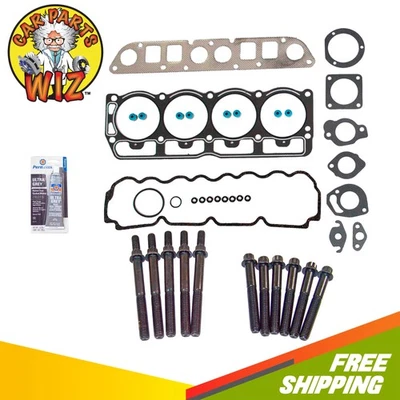 Engine Cylinder Head Set with Head Bolt Kit Fits 1996 Dodge Dakota 2.5L Magnum - Image 1 of 4