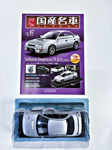 Hachette 1/24 Subaru Impreza WRX 1992 JDM Rally Icon Diecast Model Unopened w/ M - Picture 1 of 14