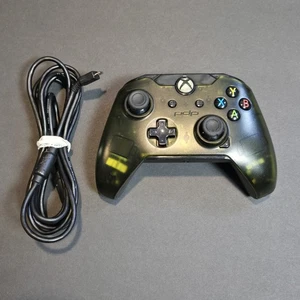 Xbox One PDP Green Wired Controller - Picture 1 of 6