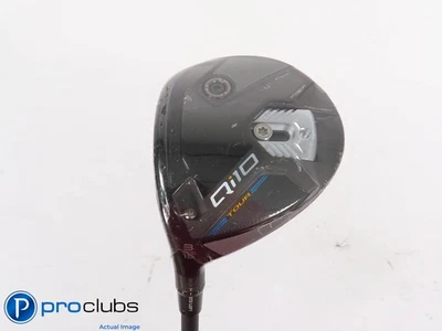 New! Left Handed TaylorMade Qi10 Tour 15* 3 Wood - Tensei AV Blue Regular 443192 - Image 1 of 4