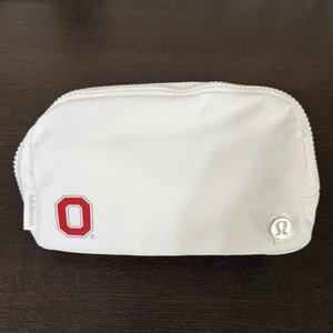 NWT Lululemon Ohio State Buckeyes White Block O Everywhere Belt Bag - Picture 1 of 3